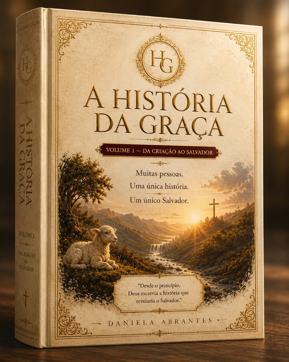 Mockup A História da Graça — livro e dispositivos